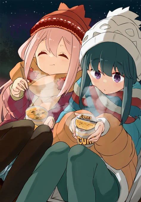 リンちゃんはちゃんと3分待つ派
なでしこは2分ぐらいで食べる派
って勝手に思ってる
#ゆるキャンΔ 