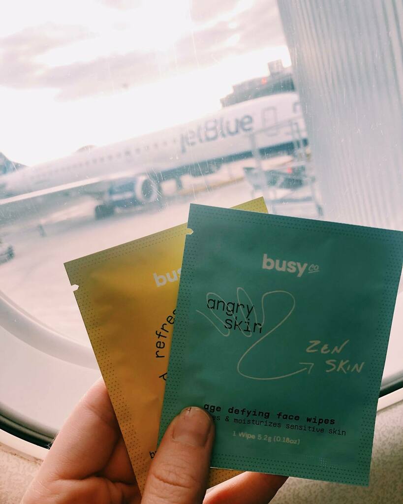 You’re new travel bestie😎 Our wipes leave you feeling clean and hydrated anywhere you go✈️ instagr.am/p/CKG17DkFb3G/
