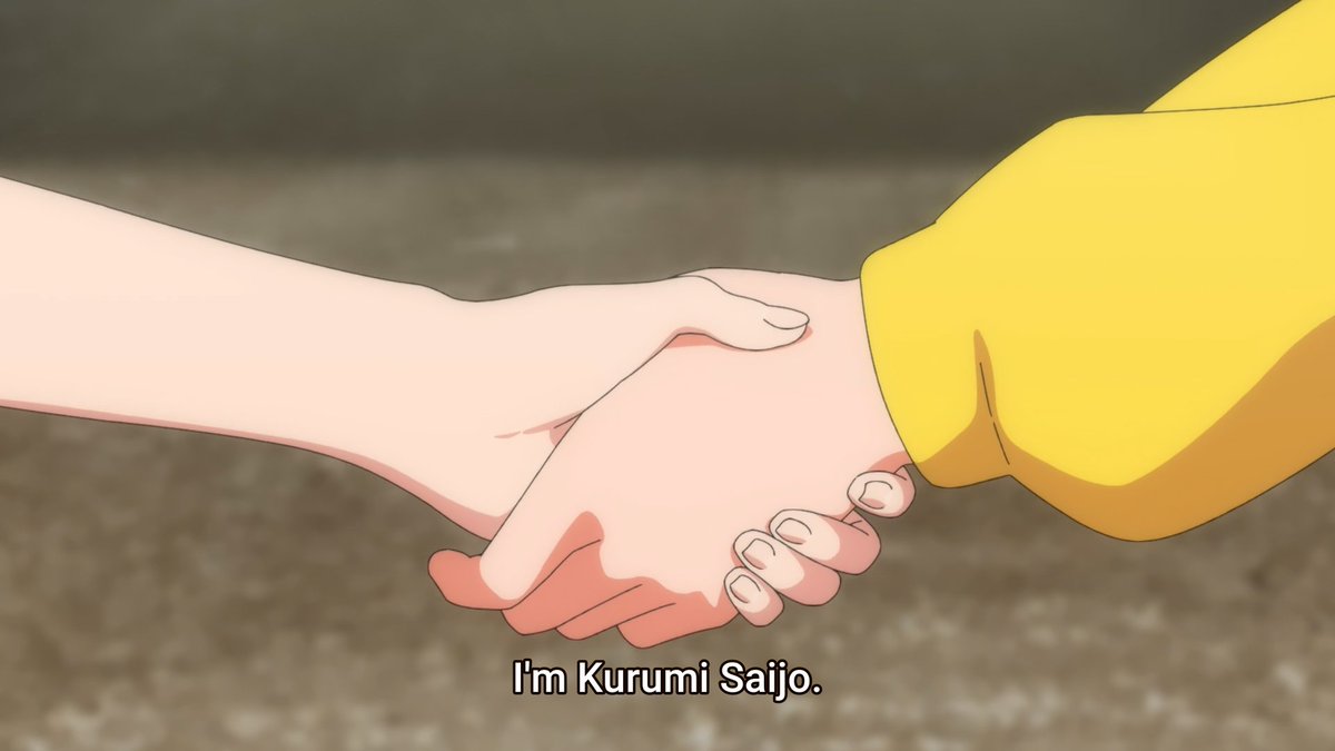 But what really made a much bigger impression to me is what came after. Not the abrupt goodbye I'm sure Ai's already used to. But the fact after everything..."Only you gets saved."