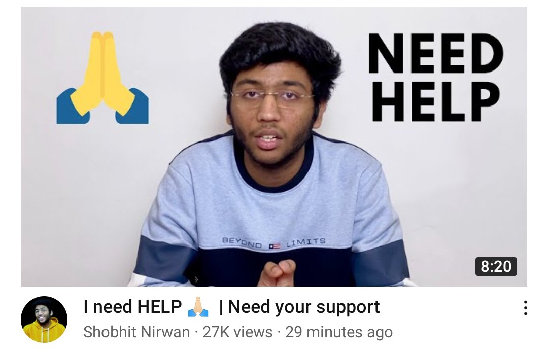 HindRaj20's tweet photo. Help shobhit nirwan 
A wonder man who help the students in this pandemic! #help https://t.co/CwSlgAVRR0