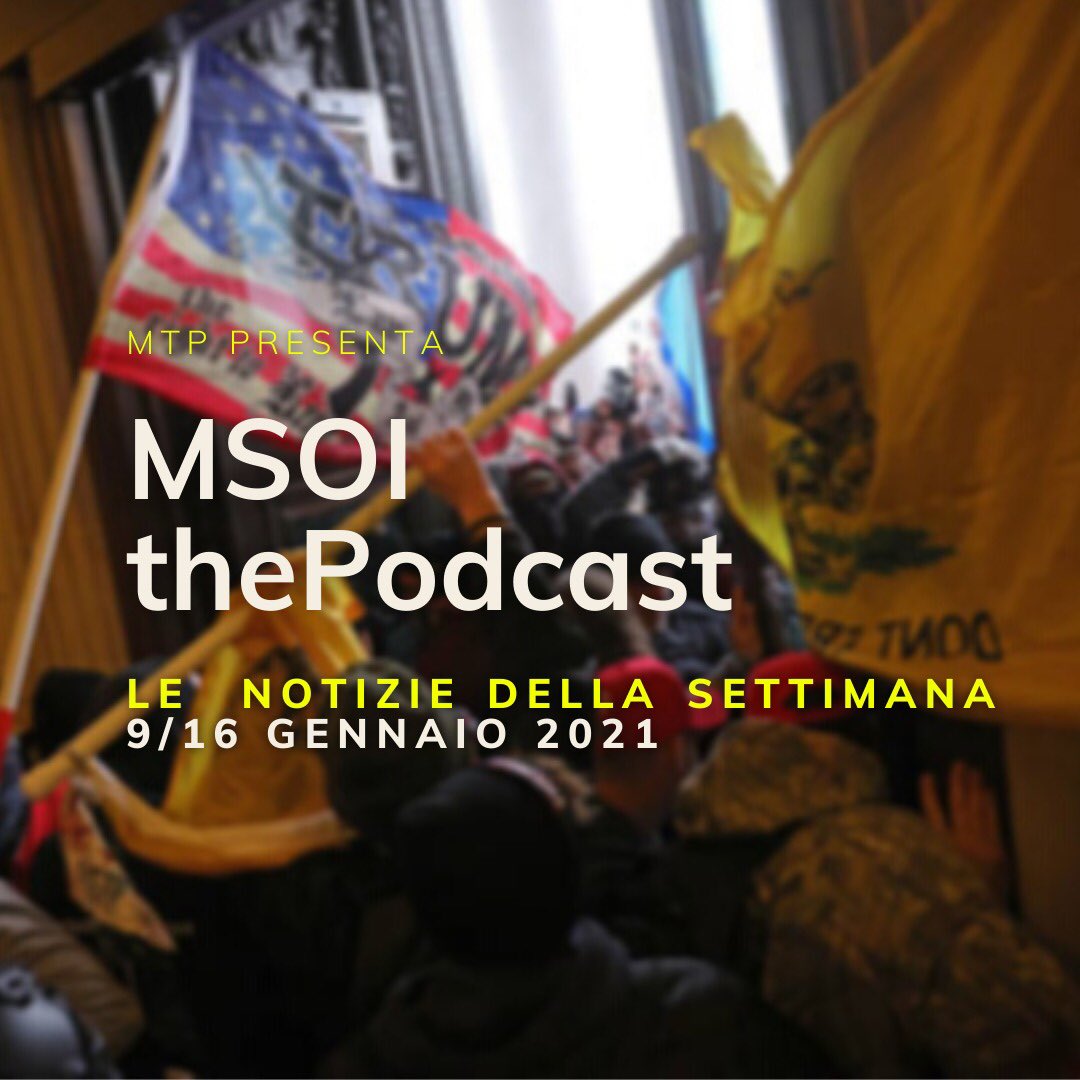 MSOIthePost è lieta di annunciare la sua prima serie di podcast settimanali.

Nella prima puntata, Alessandra Maronia e Santiago Olarte ci raccontano gli avvenimenti salienti della settimana.

LINK IN BIO per ascoltare il nostro podcast!  Ci trovi su <a href="/spotifyitaly/">Spotify Italia</a> <a href="/ApplePodcasts/">Apple Podcasts</a>