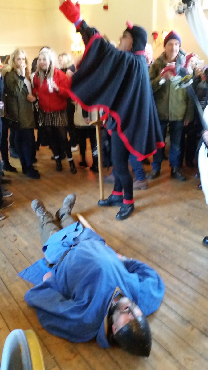 And before you knew it, Satan won and had killed St George to a chorus of Boo'ing from the patrons. Someone shouts "call the police" to which the response comes "Why? They never normally bloody turn up when you call!"
