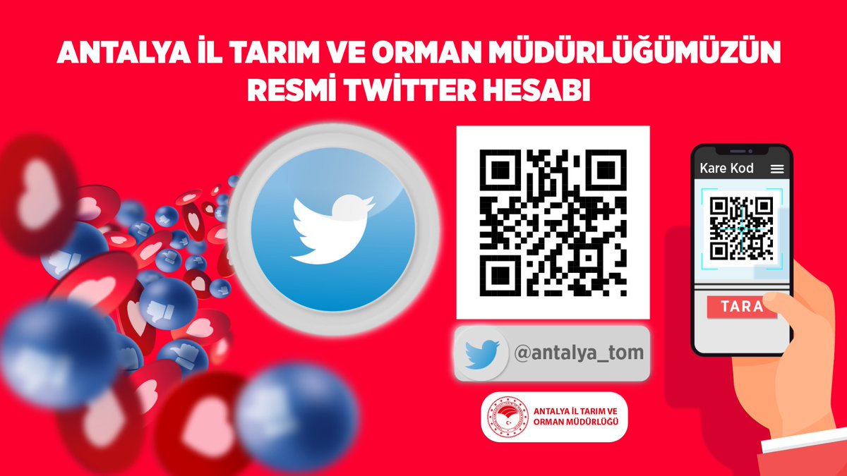 HABERİNİZ OLSUN

#Antalya İl Tarım ve Orman Müdürlüğümüzün resmi Twitter hesabı @ANTALYA_TOM adresimizi takip ediyor musunuz?

#GelecekTarımda

Takip edin eğitimlerimizden, hibelerden, destek ve teşviklerden haberiniz olsun 

<a href="/gokhankaraca_/">Gökhan Karaca</a> <a href="/ersinyazici1/">Ersin YAZICI</a> <a href="/bekirpakdemirli/">Dr. Bekir Pakdemirli</a> <a href="/TCTarim/">T.C. Tarım ve Orman Bakanlığı</a>