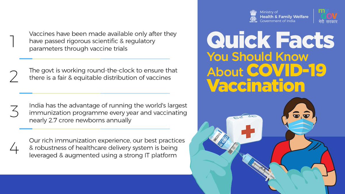 NYCI4MP's tweet photo. #LargestVaccineDrive 
#nyci4india 

@MoHFW_INDIA @NITIAayog @narendramodi @PMOIndia @iamdatchana @amarprasadreddy @NYCI4India https://t.co/SNf1NPA3Si
