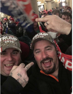 Many Trump supporters made it much easier for police to charge them with crimes, as their phones are littered with evidence from the Capitol attack.  Yet another example at  https://www.justice.gov/opa/page/file/1355721/download