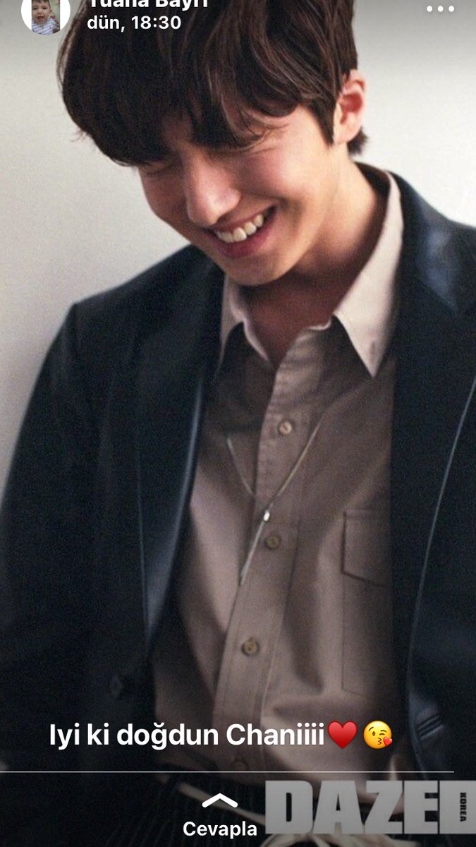 Umarım chanii görüyordur yani ne bileyim ....