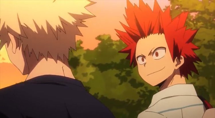 thunderiot's tweet photo. TOPICO IMPORTANTE: kirishima olhando pro bakugou https://t.co/ilhi5kzc4y