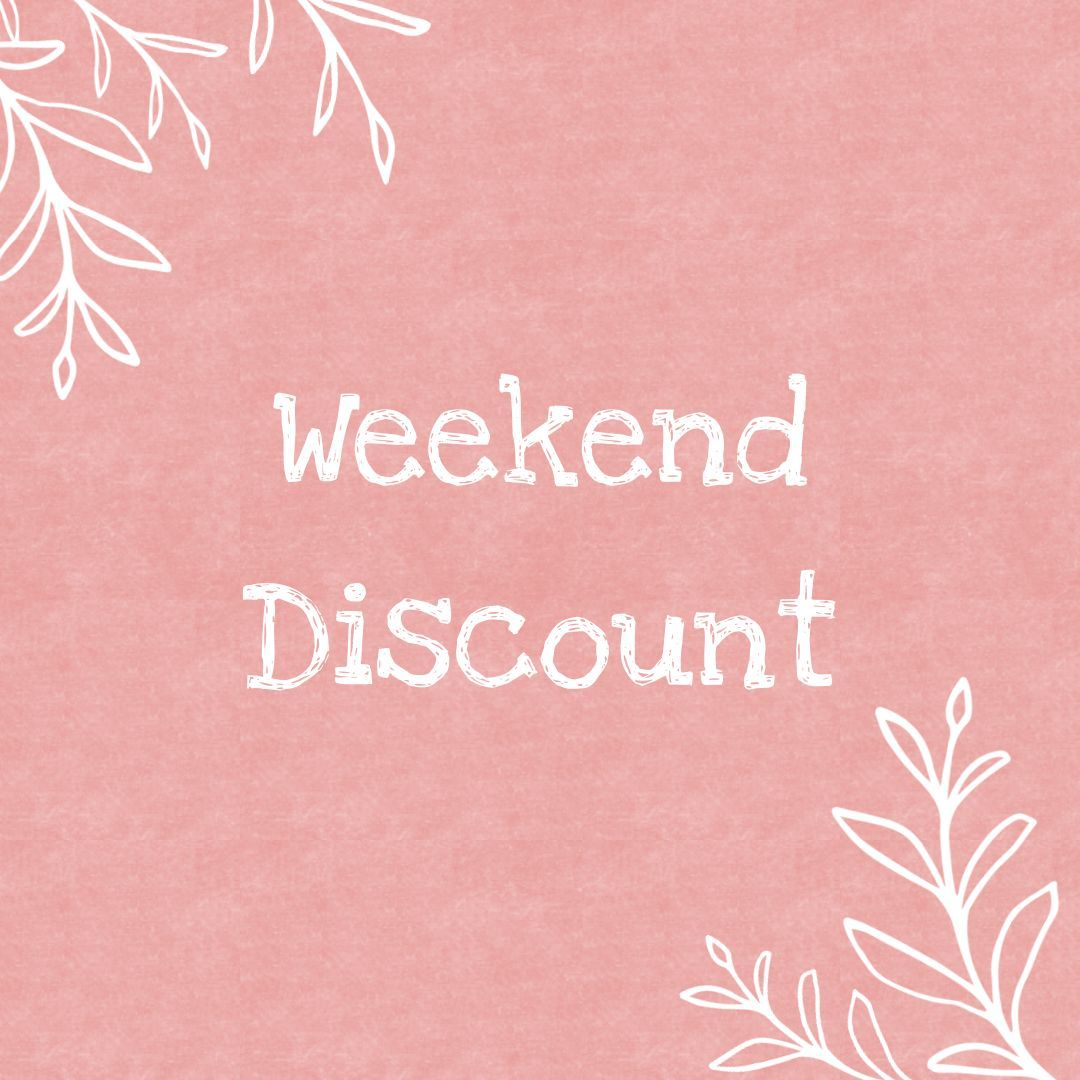 Happy Saturday!! 
We decided you might need a little treat so are giving 10% off all non-sale products until Midnight Sunday for you to stock up on anything you might be eyeing
code == weekend10
#weekend #discount #bathbomb #soap #candle #waxmelt #waxburner #loveclifden