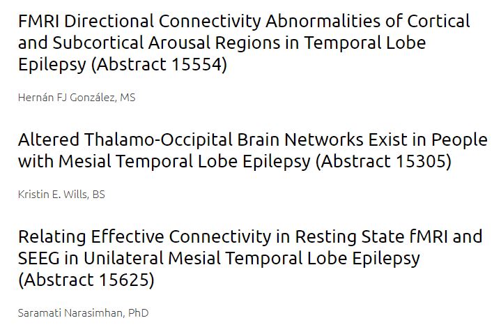 Englot's tweet photo. Three Back-to-Back #BIENlab talks at today's #NANS2021 Top Oral Abstracts Session on Neurosurgical Neuromodulation! Come see @HFJGonzalez, @SB_Narasimhan, Kristin Wills, &amp; other great presentations. #KonradAdministration @NANS_ION @VandyBME @ViseVanderbilt @VUMC_Neurosurg https://t.co/iD6T47Ogn3