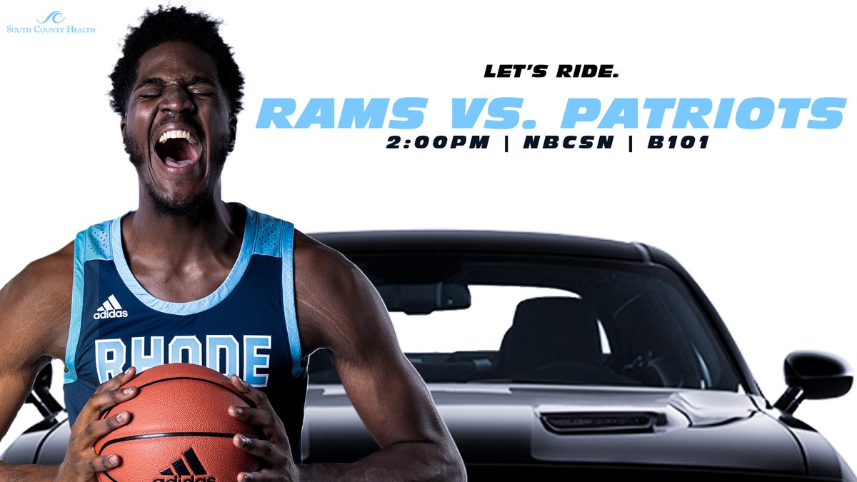 Let’s Ride 🏁

📍 : The Ryan Center (Kingston, RI)
⏰ : 2:00PM EST
📺 : <a href="/NBCSports/">NBC Sports</a> 
🎧 : bit.ly/3ihdCVv
📈 : bit.ly/38PwQhD

#TheRhodyWay  |  <a href="/schealthri/">South County Health</a>