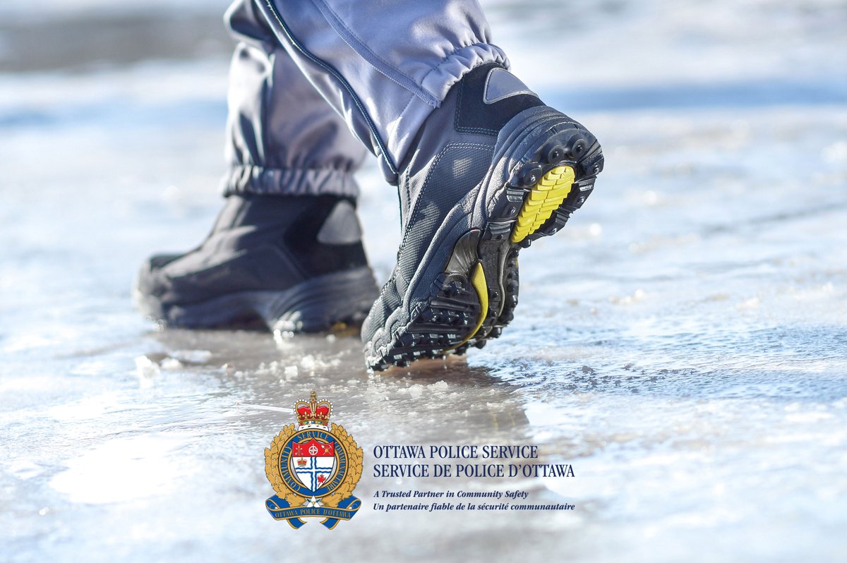 Bodies of water freeze at different rates and ice thickness fluctuates with the weather.

Falling into water at this time of year can lead to hypothermia and death. bit.ly/2Kmzejc