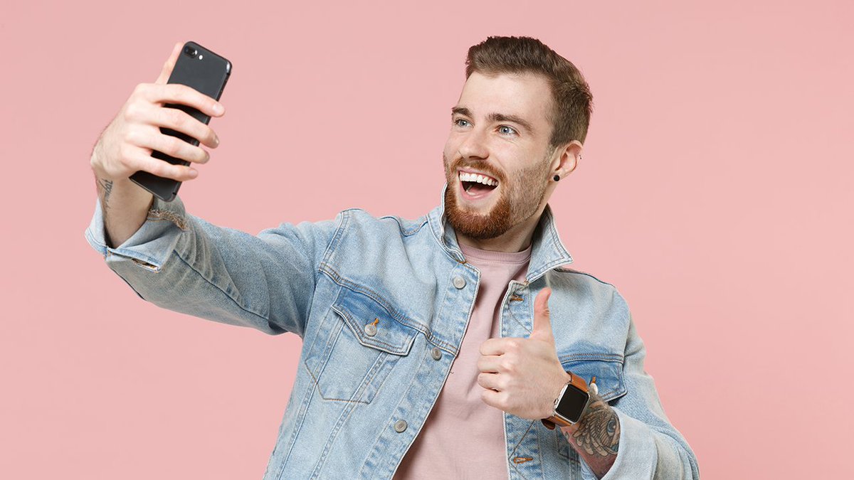 Shutterstock's tweet image. That guy from your photography class who would always say “digital cheapens the medium” and reeked of darkroom chemicals gets caught taking a selfie with his iPhone.
You’ve never felt more validated. #Predict2021