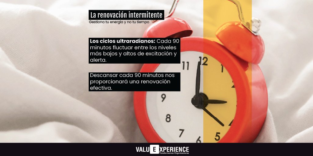 ¿Te sientes fatigado durante la jornada laboral? Los ciclos ultradianos suceden cada 90 minutos y, si no dejamos descansar al cerebro entre estas fases, lo único que hacemos es agotar nuestras fuerzas. Descansa unos minutos cada hora y media y verás cómo notas la diferencia.
