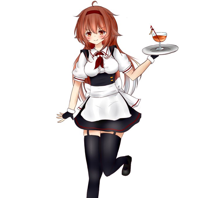 ちなみにメイド服は前に描いた事ある 