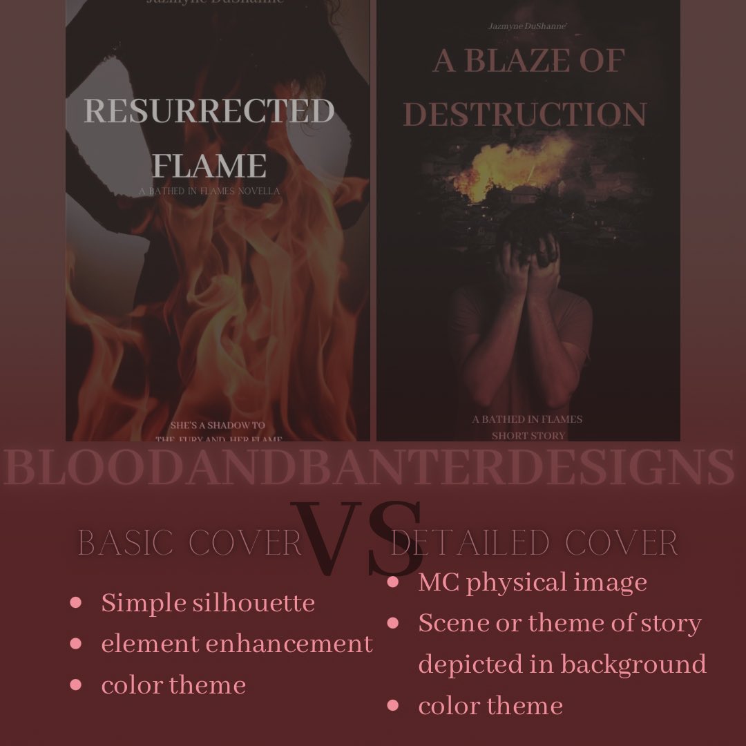 jazmynedushanne's tweet photo. I just started a graphics business follow me on IG for #bookcovers,#promographics,#logodesigns and more!

https://t.co/STKU1UHT77 https://t.co/WGfcvncngV