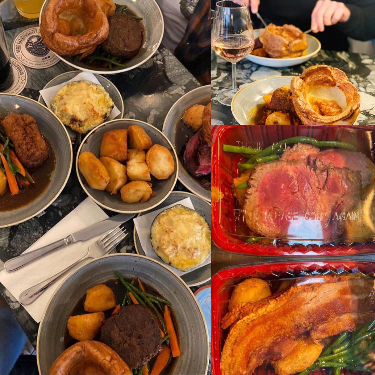 lockharttavern's tweet photo. Sunday Roasts available for delivery (limited slots) and collection from midday until 16:00 tomorrow. Book early to avoid ‘crushing disappointment’...I may have dramatised that a bit.  Tel 01444 440696 https://t.co/3DLGWUhlvV