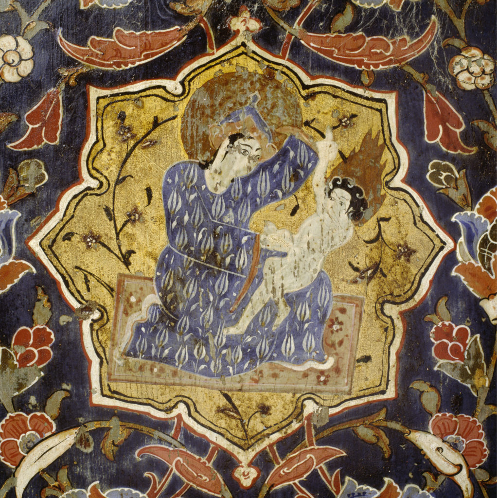 Estamos tan acostumbrados a la representación de la iconografía cristiana en los estilos artísticos desarrolladas en Europa durante la Edad Media y la Moderna que nos resulta chocante la visión de esa misma iconografía en otros estilos que pudieran darse contemporáneamente