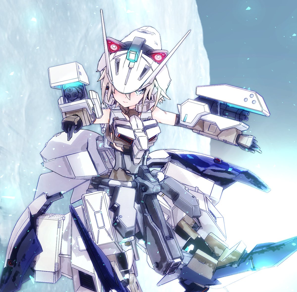 「#フレームアームズ・ガール 」|ぬる（四等兵） 工口マンガ島在住５８１日(中ﾄﾛ)のイラスト
