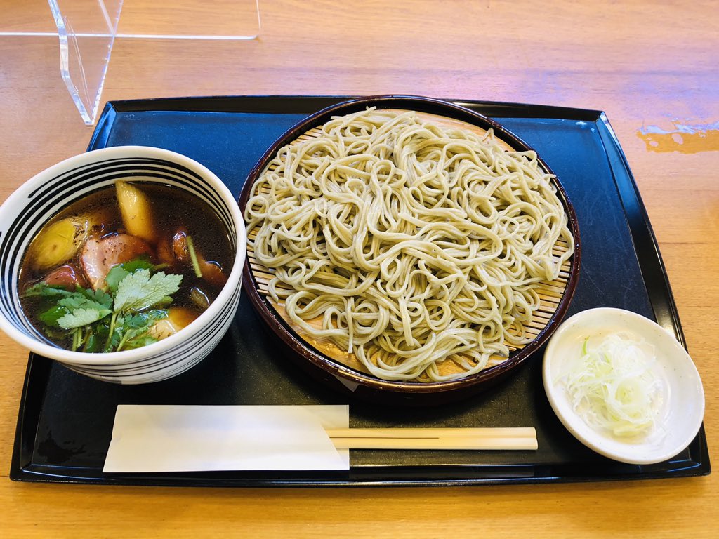 Blue 所用でサザエさんで有名な桜新町へ 田中庵で鴨せいろをいただきました 美味しかったです 桜新町