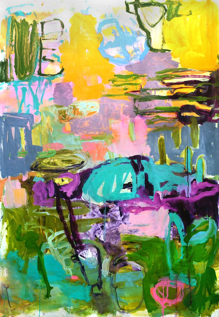 17.1.2021 :: 17 Uhr, Besprechung via Zoom der Online Akademie für abstrakte Malerei. Mehr unter danielakammetrer.com/abstrakte-Male…