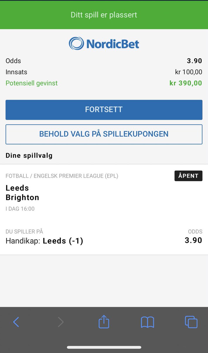 AsgerLange's tweet photo. @NordicBetNO #bobocupen https://t.co/WxUKXqHtrd