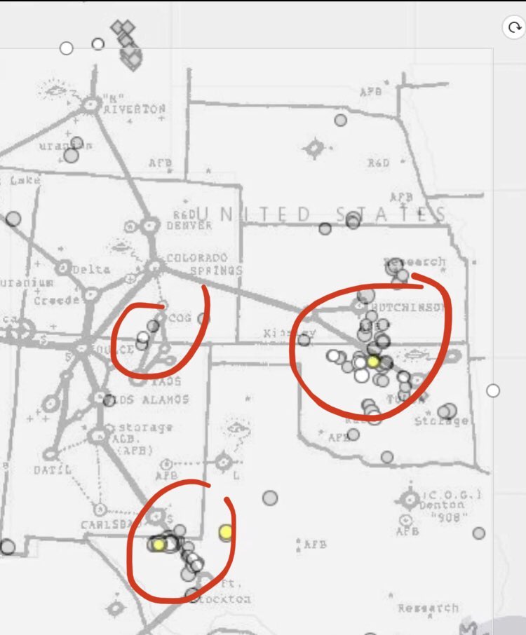 There been 240% increase in earthquakes at a dept of around 8-10km the last time I analysed the data. Majority of these were in areas which the old underground base maps aligned to.