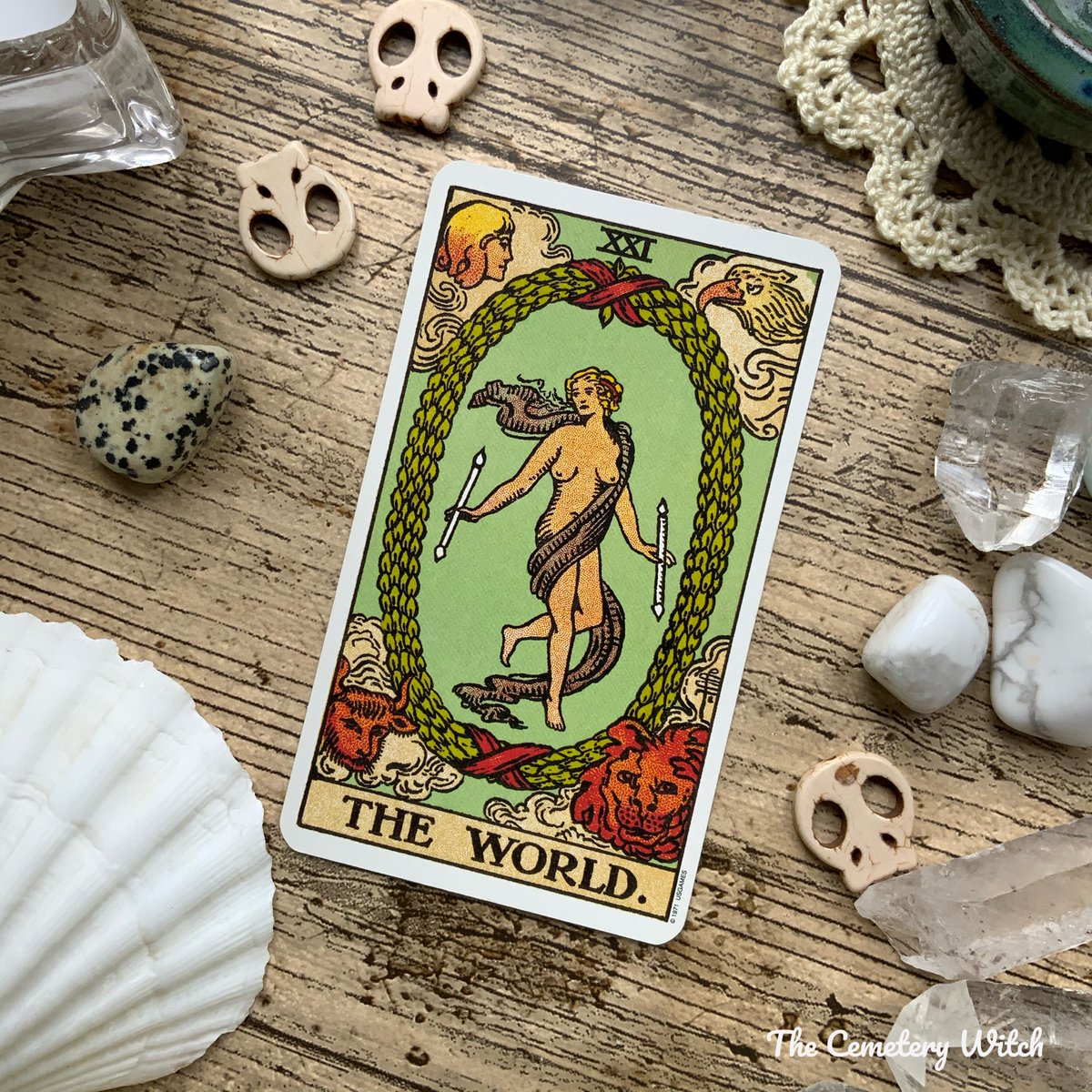 CemeteryWitch's tweet photo. ~ 16.01.2021

Write down all the things you like about yourself, the challenges you have overcome, the things you have achieved. Surprised? Look how far you have travelled and what you have learned along the way. You have come so far. #witchesoftwitter #tarot #tarotreading https://t.co/hqBt5RA3iK