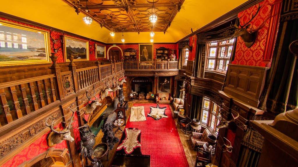 In addition, restoring the front of house rooms will provide the possibility to use the Castle for events - providing a further economic boost the island.