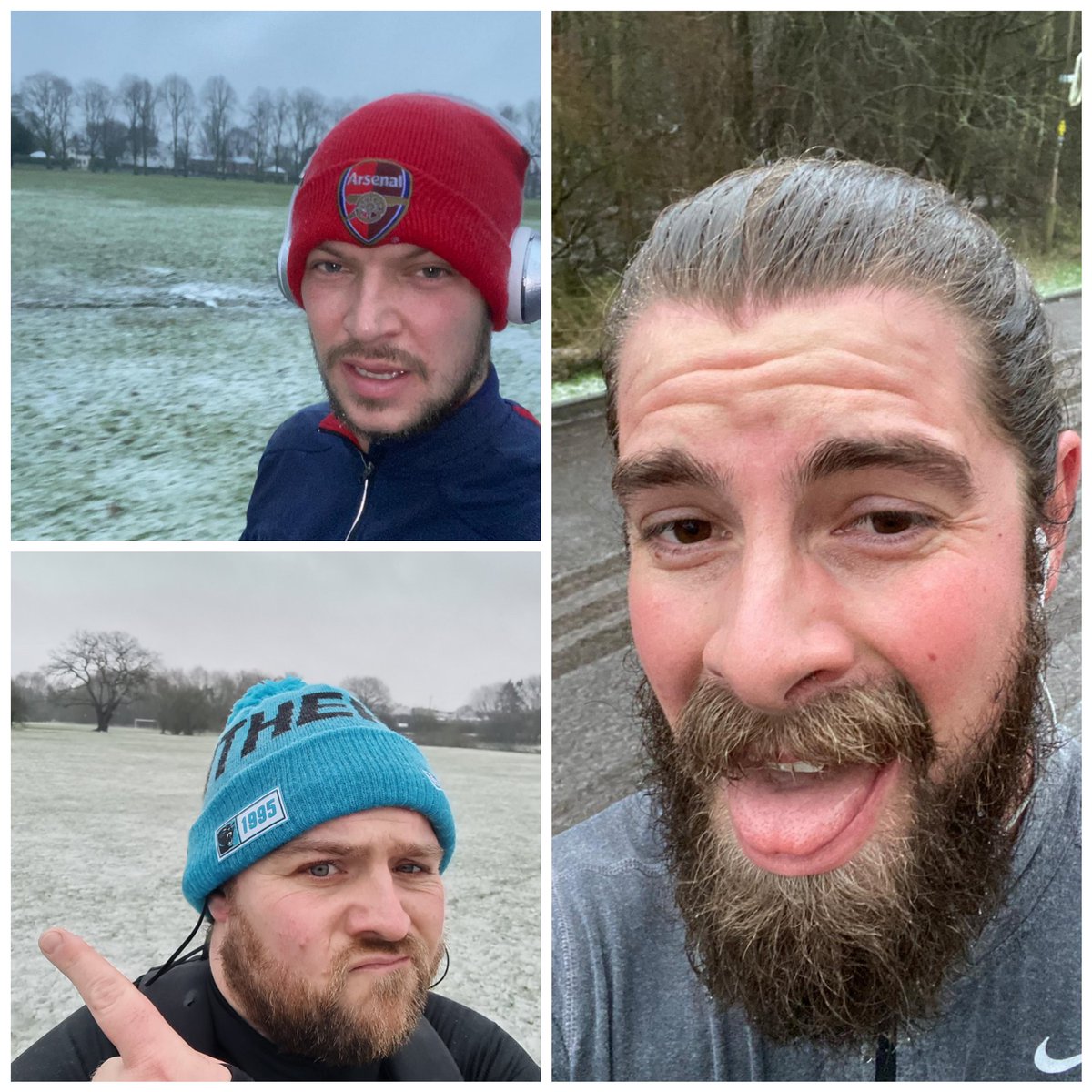 SNOW PROBLEM ❄

Three runners already hit the roads and fields this morning.

Another 10 miles in the bank. 9 miles until our return to <a href="/lancscricket/">Lancashire Cricket</a> 

#hoddystestgroundmarathon 

justgiving.com/crowdfunding/h…