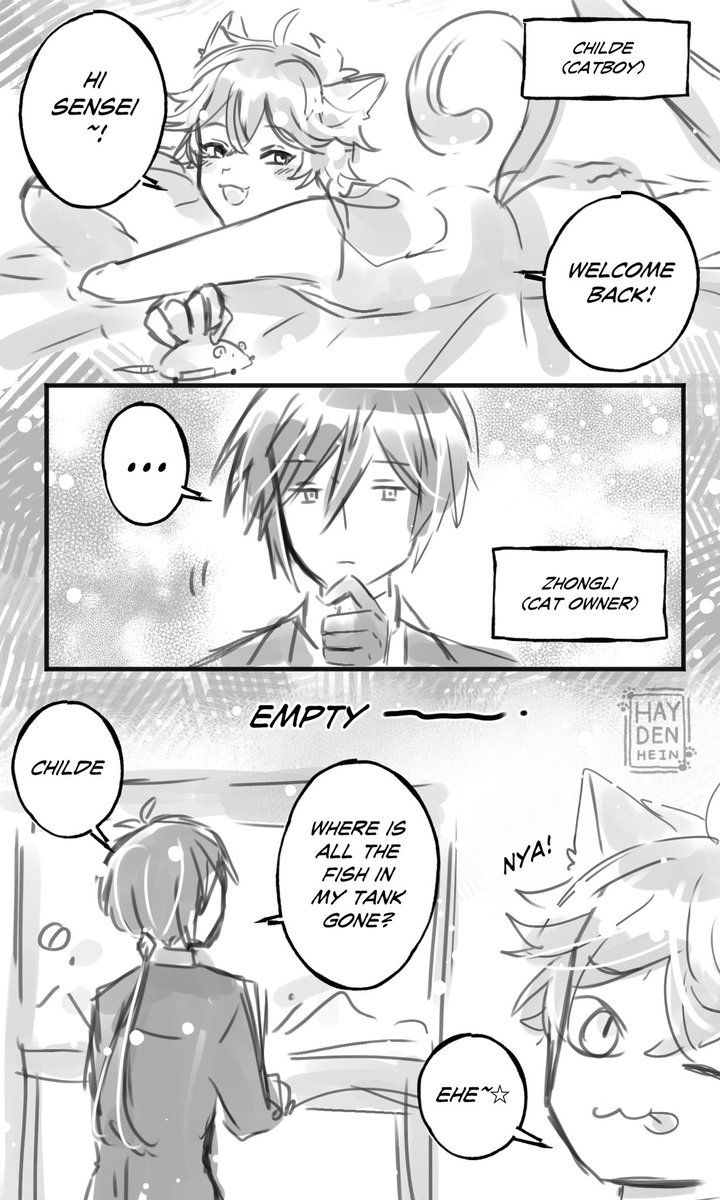 #ZhongChi #鍾タル
??

CATBOY CHILDE??? 