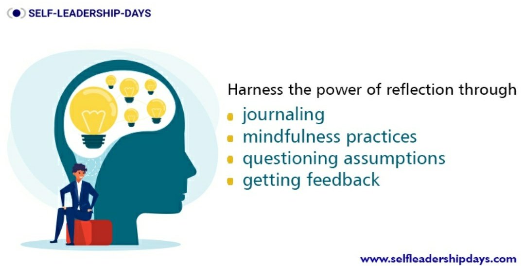 It is possible to cultivate the power of reflection through simple practices.
.
.
.
@SelfLeadershipD
@SelfLeadershipD
@SelfLeadershipD
.
.
.
#leadership #reflection #learning #growth #decisionmaking #clarity #selfconfidence #busy
#impatience #judgments #discomfort