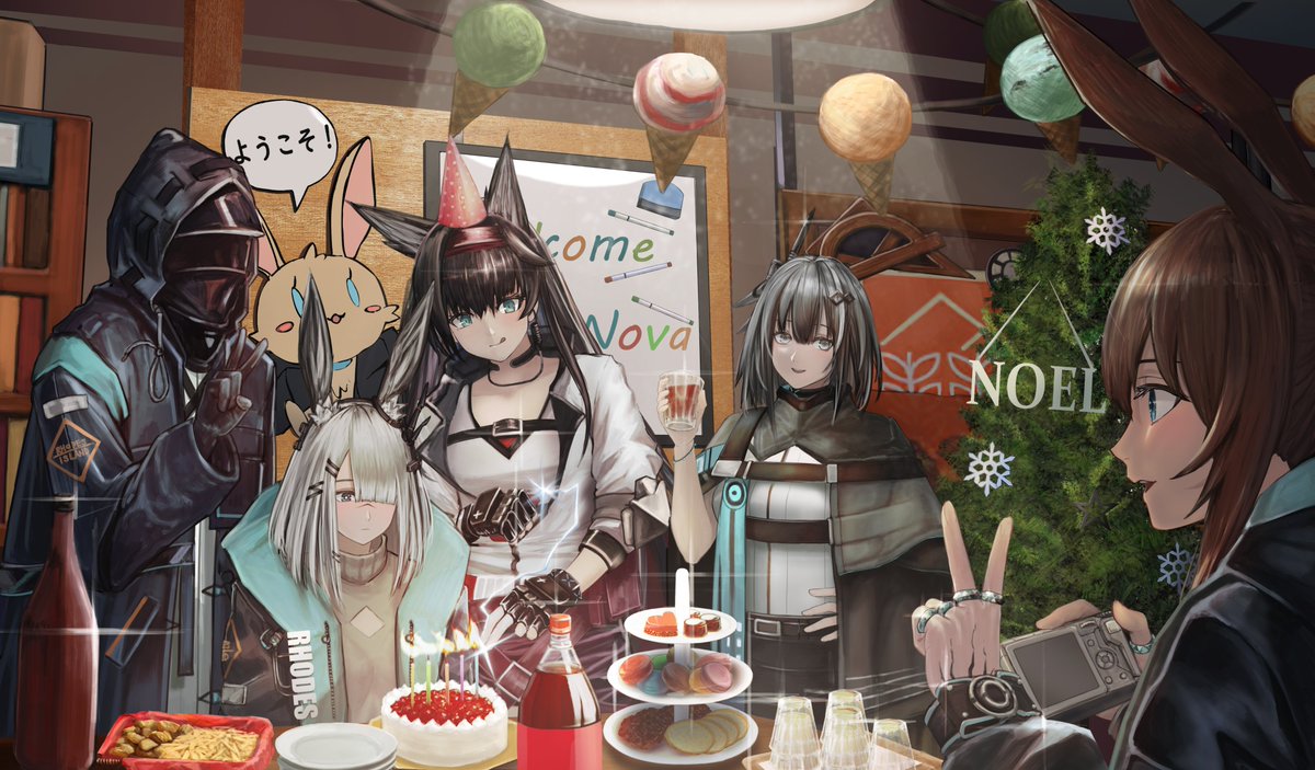 アークナイツ「Welcome, FrostNova!

#アークナイツ #明日方舟 #Arkn」|Maizのイラスト