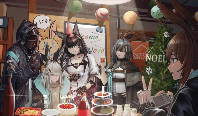 Welcome, FrostNova!

#アークナイツ #明日方舟 #Arknights #霜星

next scene…↓
https://t.co/FCGqsiGoJG 