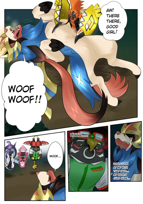 [LCF comic] Zacian and Zamazenta TF 4/4
#tftuesday #pokemontf #transfur 