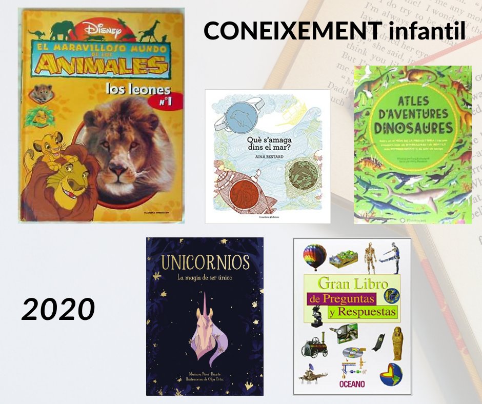 BiblioVendrell's tweet photo. I els més prestats del 2020, a la Sala Infantil de la @BiblioVendrell són:

#mésprestats #any2020 #biblioteca https://t.co/ZvabOEe1dI