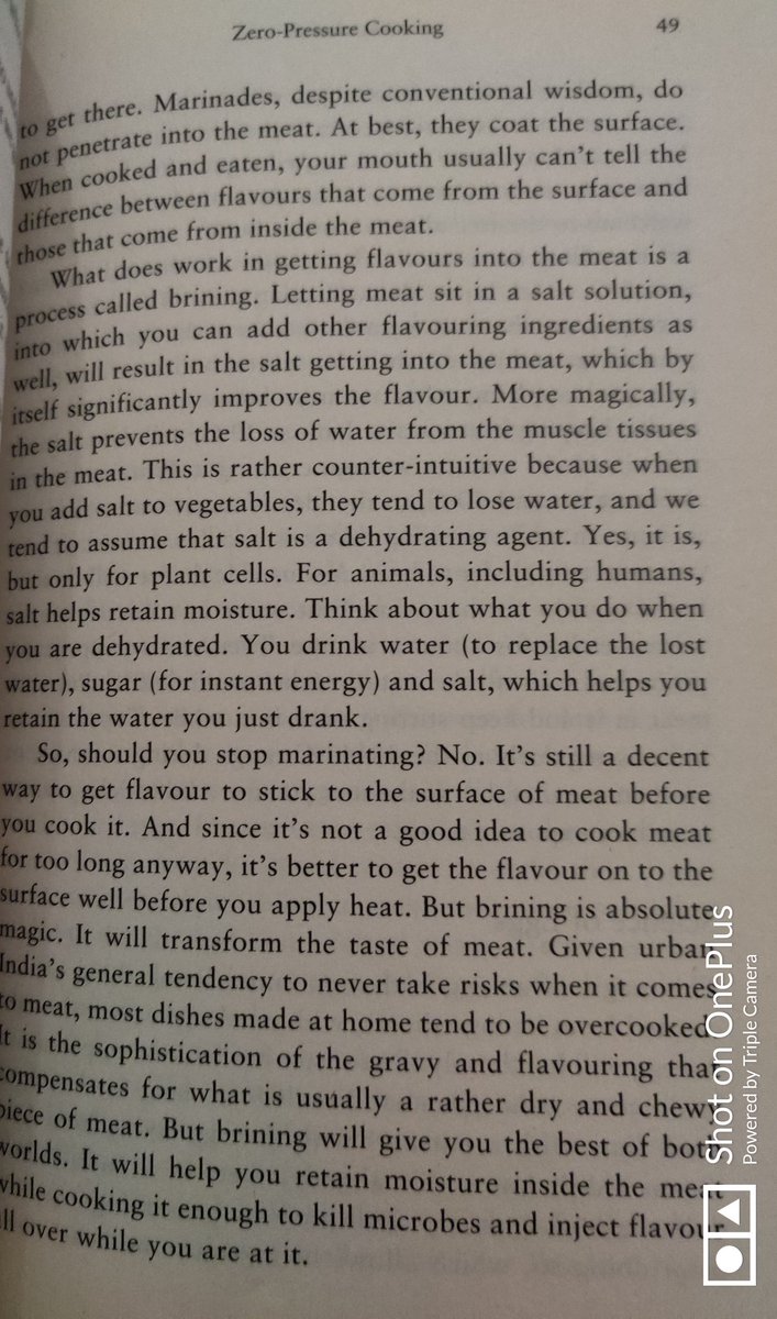 chhuti_is's tweet image. I have a question for @krishashok. If I am making chicken kebab, should I go brining or marinede? #MasalaLab
