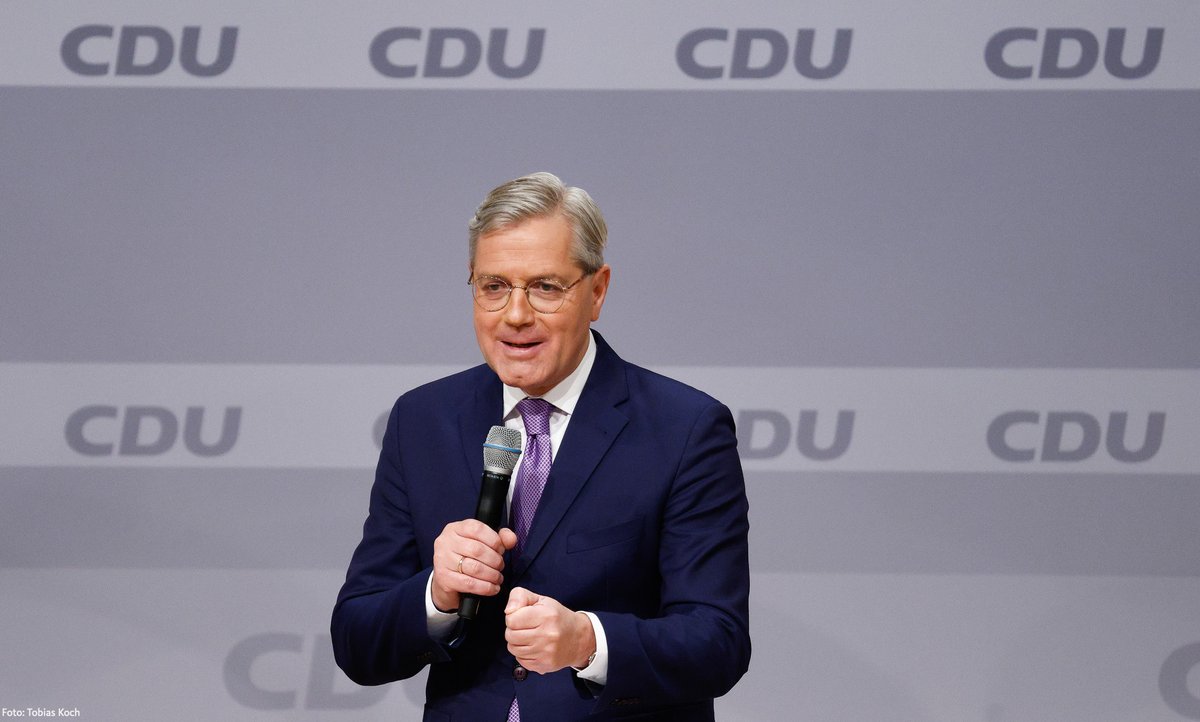 CDU's tweet photo. Vielen Dank für einen engagierten Wahlkampf, lieber @n_roettgen! https://t.co/IDXY7p3IFH