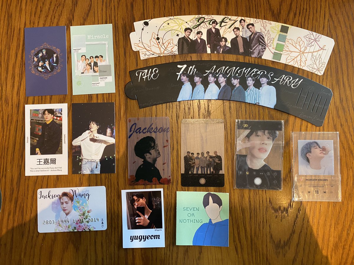 pei_tracy's tweet photo. Happy 7 Anniversary GOT7💚💚💚

My 1st cafe event in 2021. Thanks @ahgasecafe_ for hosting this event. Decoration is so nice, love it❤️
#7for7years #got7anniversary https://t.co/CXvtChRKxu