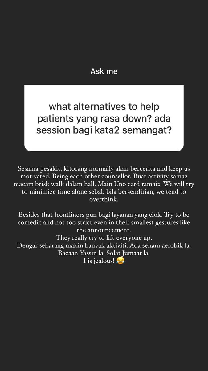 Korang nampak semua yang happy kat socmed. Tapi ape yang kami rasa dan lalui, takkan nak tunjuk kesedihan kat semua orang kan? Kena positive untuk hadapi dugaan ni.