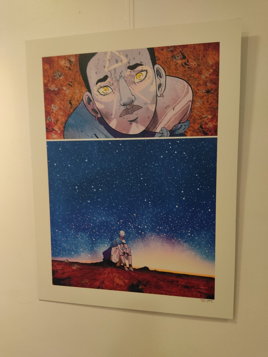 Younz_'s tweet photo. Toujours un plaisir de voir les planches de @MathieuBablet en grand format.❤️
J'espère que votre venue à la médiathèque sera maintenue ! 😀 https://t.co/xfdpH86uSf