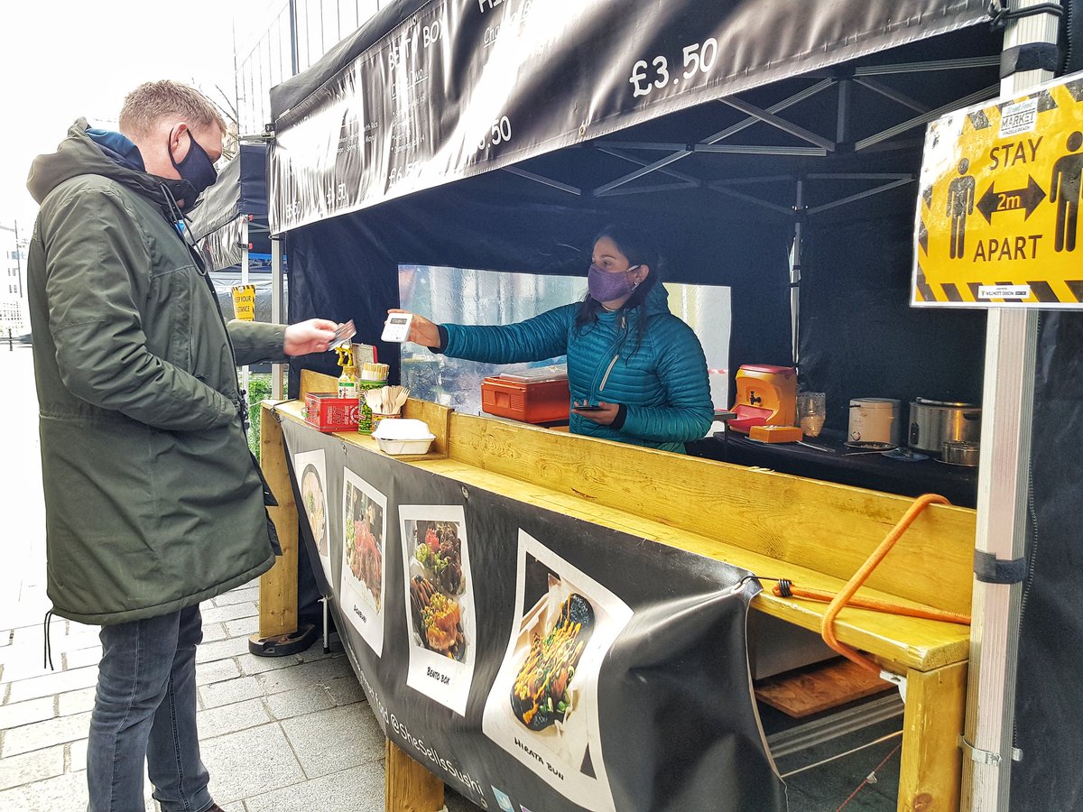 SophieB_Events's tweet photo. Thank you to all our lovely customers and traders @FinzelsReachMkt for taking heed of all the control meadures we have in place to safely keep our market open yesterday. @Nabma_Markets @Markettiapp @marketsmatter #keepmarketsopen #covidsecure #tastytakeaway #bristolmarket https://t.co/LaDDp5c6rq