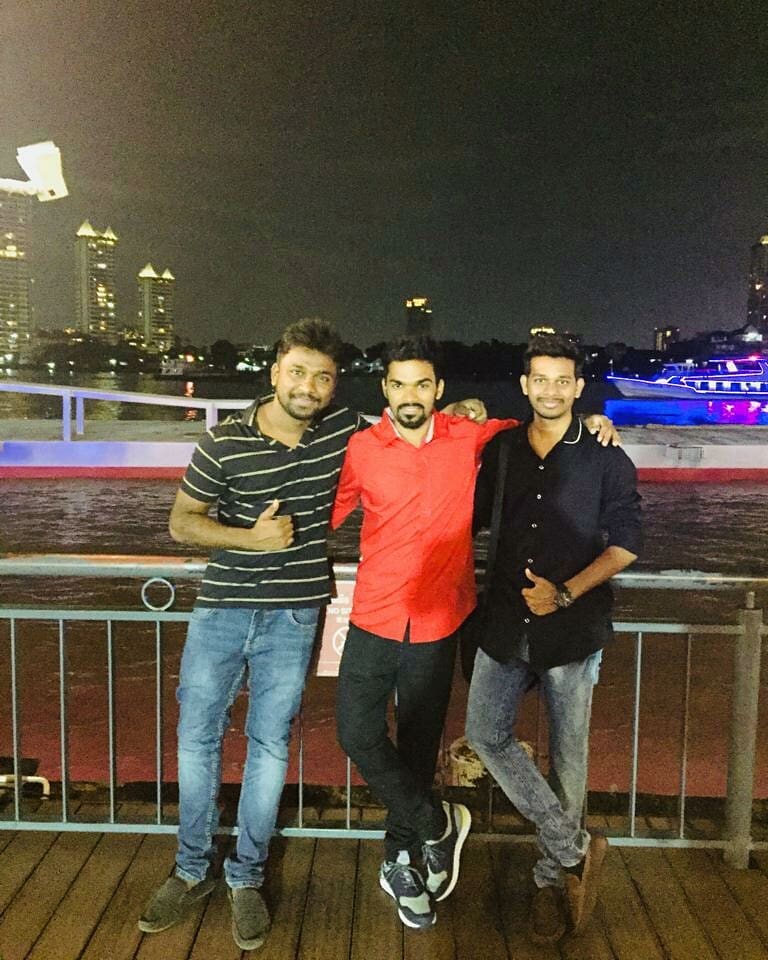 IamRakRam's tweet photo. Having Good time with my dearest friends ❤❤❤ 

#friendsforever #dilip #dheesai #bangkok #asiatique #thailand #rakram https://t.co/tELiiFDjnh
