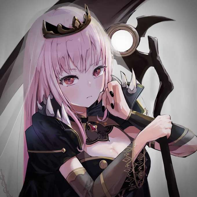 カリオペちゃん?(リメイク)
 #callillust 