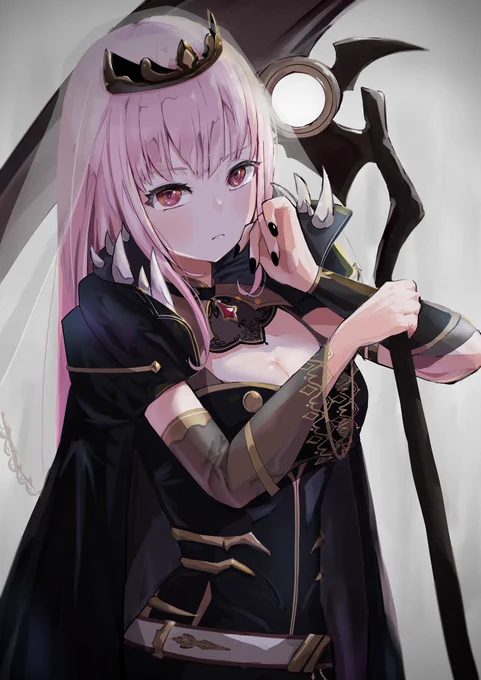 カリオペちゃん?(リメイク)
 #callillust 