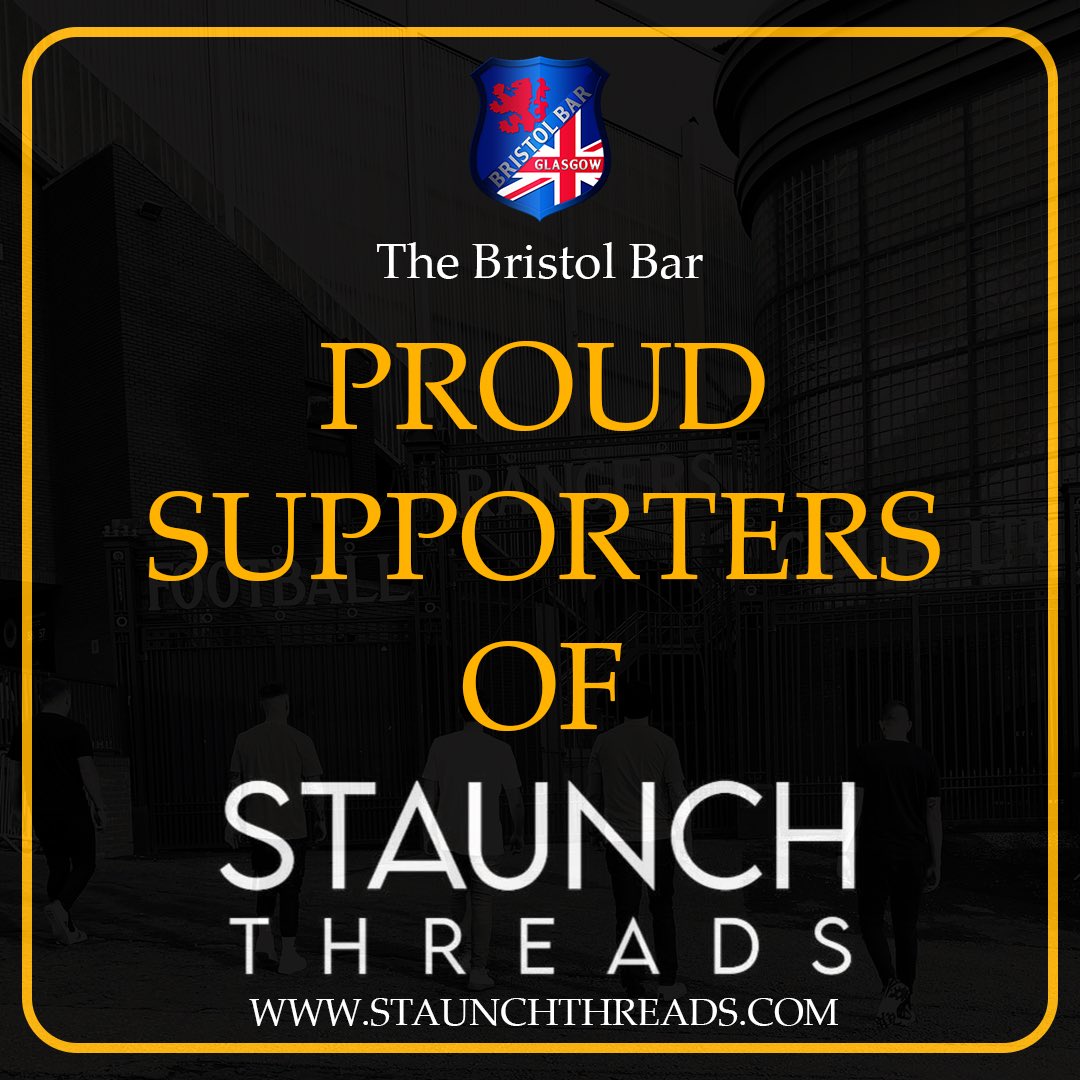 The_Bristol_Bar's tweet photo. Check out @staunchthreads
The Bristol Bar are proud supporters of @staunchthreads , Glasgow Based, Premium Streetwear Brand
Keep your eye out for a massive giveaway next week 👀
#rangers #bristolbar #staunchthreads #watp #ger #thequeensxi #welcometotheparty #football https://t.co/o9OAc1wsgl