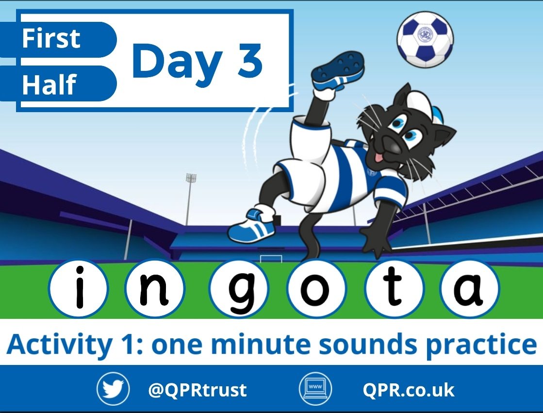 No printer? No problem!

Learn to read with <a href="/QPR/">QPR FC</a>

"Not having access to a printer means I can't print off worksheets, so these online guides are great... they are so engaging &amp; user friendly."

Get started now: bit.ly/phonics_QPR

#remotelearning #eyfs #free #edtech #ar