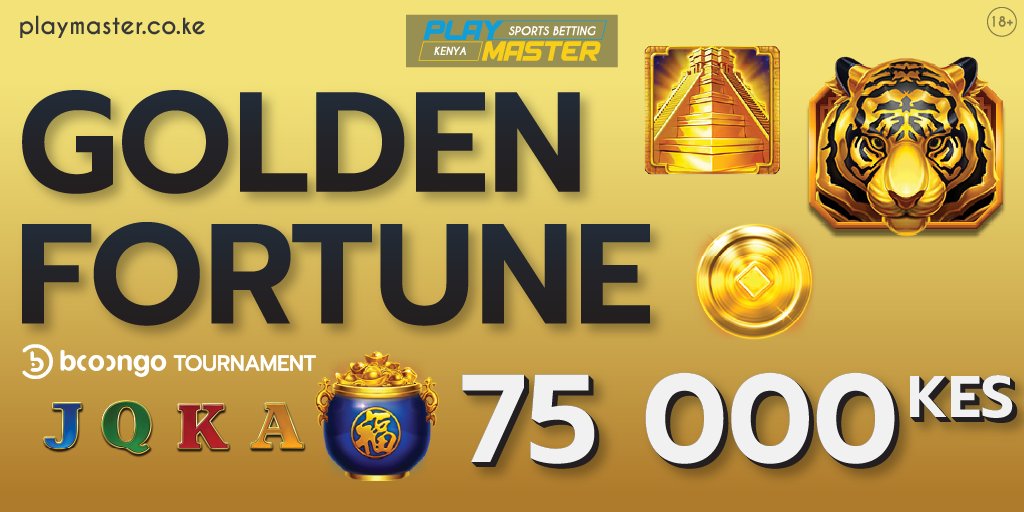 Playmaster_ke's tweet photo. Golden Fortune! Participate in tournament, win BIG Money 😍🤩

👉 https://t.co/PTPIu9STMc

#playmaster #playmasterkenya #bettingkenya #GamblingTwitter #KenyanTraffic #casino #sportsbetting #bettingtwitter https://t.co/DBjzdlRq0T