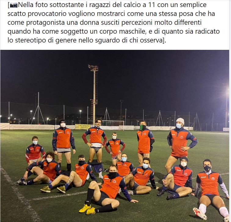 Succede nel 2021. Succede a Roma (ma succede in qualsiasi altra parte di questo paese bigotto e maschilista).
P.s inutile dire che à sti guaglioni dell' <a href="/AtlSanLorenzo/">Atletico San Lorenzo</a> voglio bene assaje.