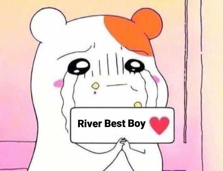 koobapsae's tweet photo. @centaurean River paved the way, River best boy ayo semangat abang ganteng jangan jadi sad boy😭 #TimRiver https://t.co/Gmz2mT1jQ1