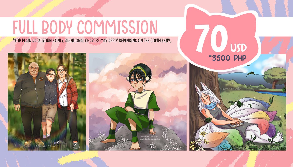 heyhoshi_'s tweet photo. ✨ 2021 COMMISSION SHEETS ✨

I included below some of my faves from my first batch of commissions! ❤️

DM me for questions, inquiries and more samples. ☺️  

Likes/RTs are much appreciated!

#commissionsopen #artistsontwitter https://t.co/DdG6yAZVIF